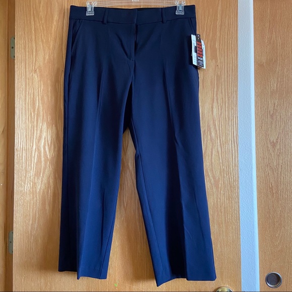 Women’s Navy Dress Slacks-size 12PS - Picture 1 of 5